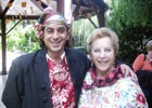 Nacho del R�o con Olga Recaj