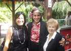 Nacho del R�o con Piedad Gil y Piedad Gracia